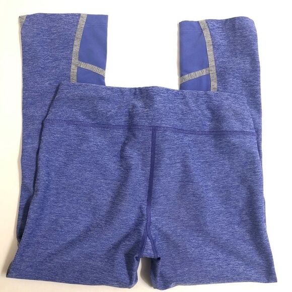 The north face DYNAMIX LEGGINGS cropped Capri yoga pants Lavender blue  XS - Picture 11 of 15